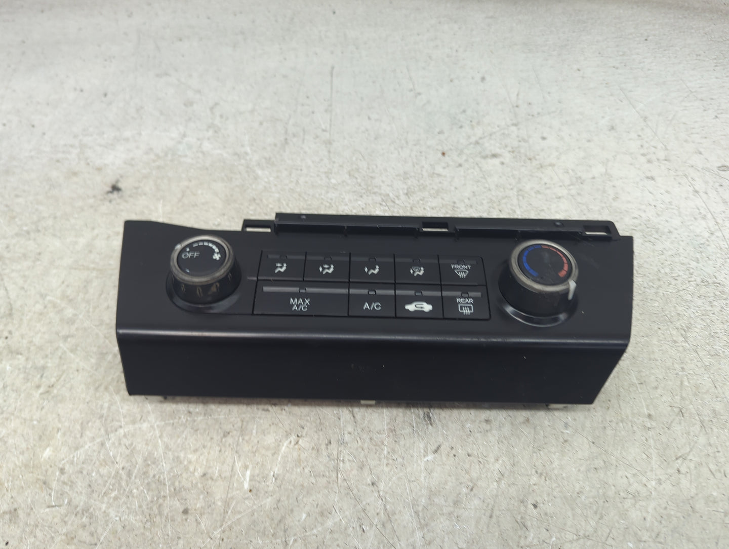 2012 Honda Civic Climate Control Module Temperature AC/Heater Replacement P/N:SRNA13P02 0672 A1 Fits OEM Used Auto Parts - O