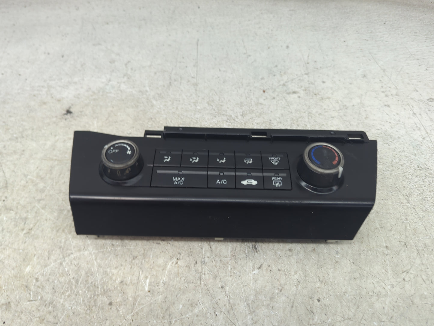 2012 Honda Civic Climate Control Module Temperature AC/Heater Replacement P/N:SRNA13P02 0672 A1 Fits OEM Used Auto Parts - O