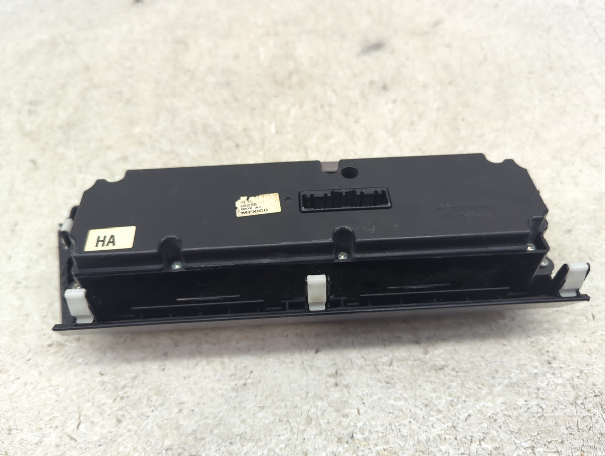 2012 Honda Civic Climate Control Module Temperature AC/Heater Replacement P/N:SRNA13P02 0672 A1 Fits OEM Used Auto Parts - O