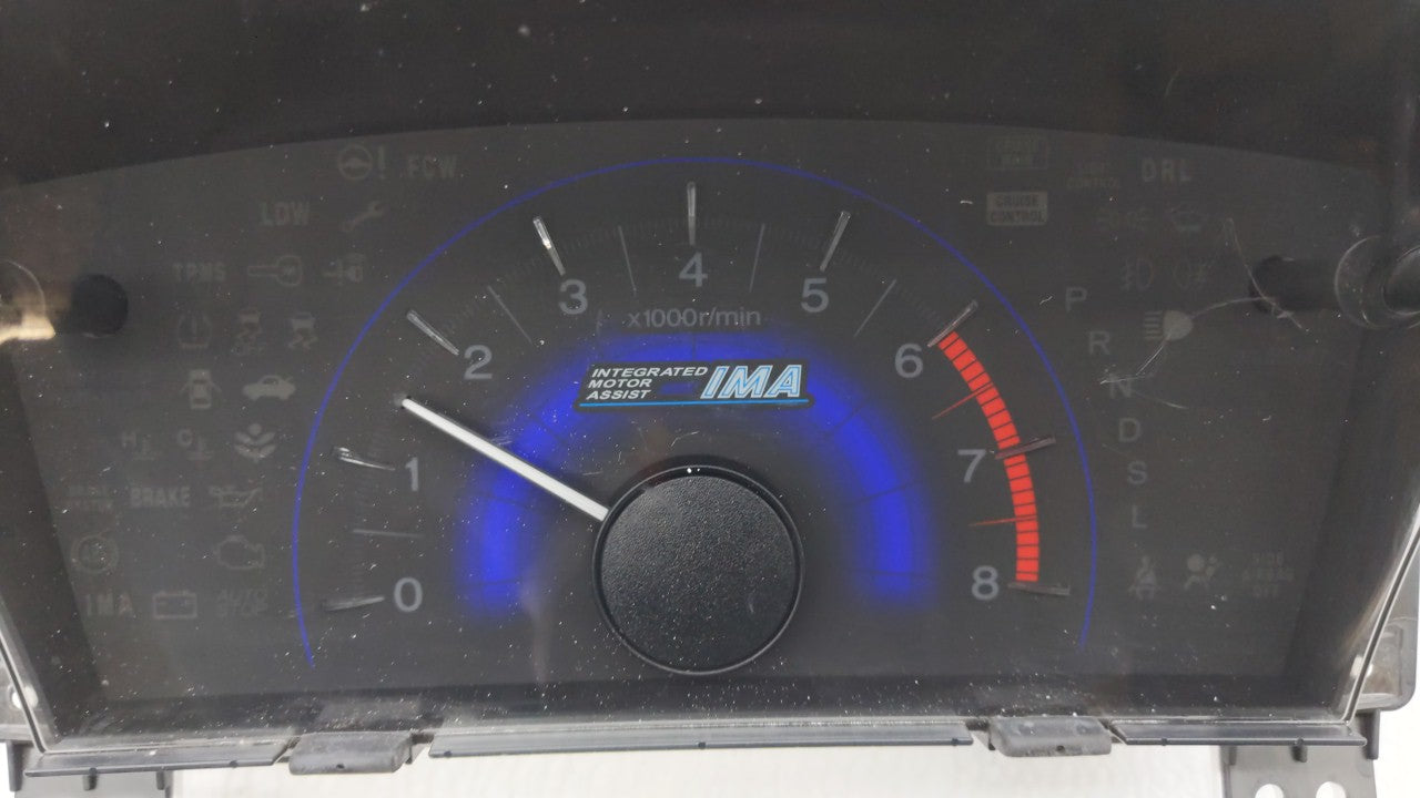 2012-2013 Honda Civic Instrument Cluster Speedometer Gauges P/N:78200-TR2-A120-M1 Fits Fits 2012 2013 OEM Used Auto Parts - 