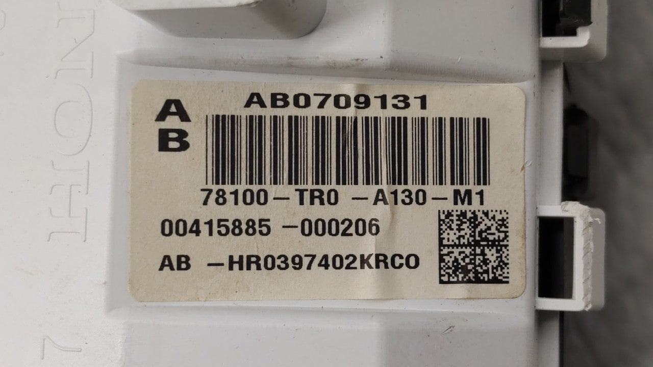 2012-2015 Honda Civic Instrument Cluster Speedometer Gauges P/N:78260-TR0-A132-M1 78200-TR3-A212-M1 Fits Fits 2012 2013 2014