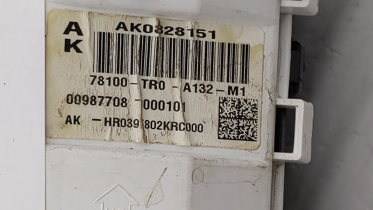2012-2015 Honda Civic Instrument Cluster Speedometer Gauges P/N:78260-TR0-A132-M1 78200-TR3-A212-M1 Fits Fits 2012 2013 2014