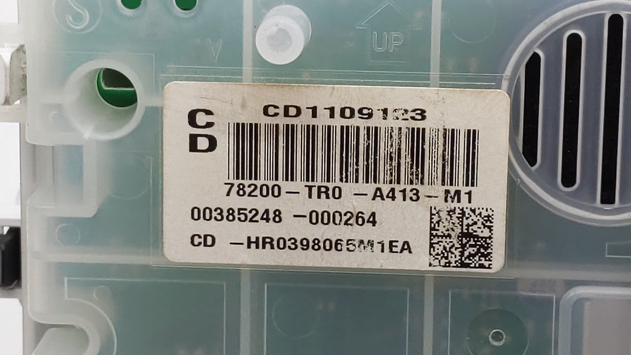2012-2013 Honda Civic Instrument Cluster Speedometer Gauges P/N:78200-TR0-A420-M1 78100-TR0-A130-M1 Fits Fits 2012 2013 OEM 