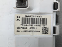 2012-2015 Honda Civic Instrument Cluster Speedometer Gauges P/N:78100-TR5-A020-M1 Fits Fits 2012 2013 2014 2015 OEM Used Aut