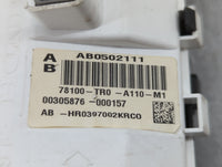 2012-2015 Honda Civic Instrument Cluster Speedometer Gauges P/N:78100-TR0-A110-M1 78100-TR0-A130-M1 Fits Fits 2012 2013 2014