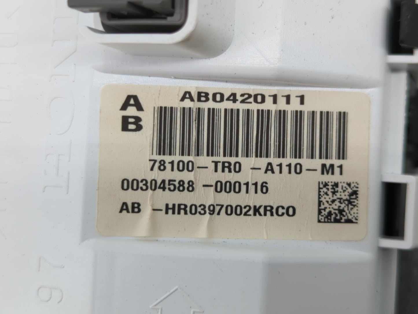 2012-2015 Honda Civic Instrument Cluster Speedometer Gauges P/N:78100-TR0-A110-M1 78100-TR0-A130-M1 Fits Fits 2012 2013 2014