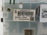 2012-2013 Honda Civic Instrument Cluster Speedometer Gauges P/N:78100-TR0-A120-M1 78200-TR0-A420-M1 Fits Fits 2012 2013 OEM 