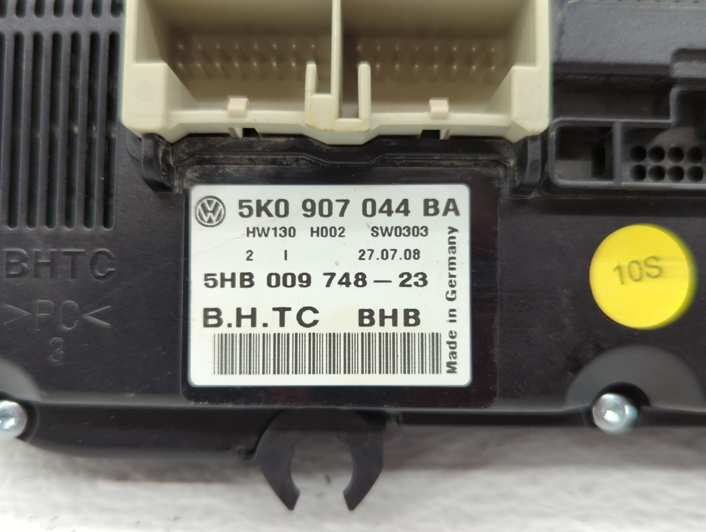 2012 Honda Civic Climate Control Module Temperature AC/Heater Replacement P/N:5K0 907 044 BA Fits OEM Used Auto Parts - Oemu