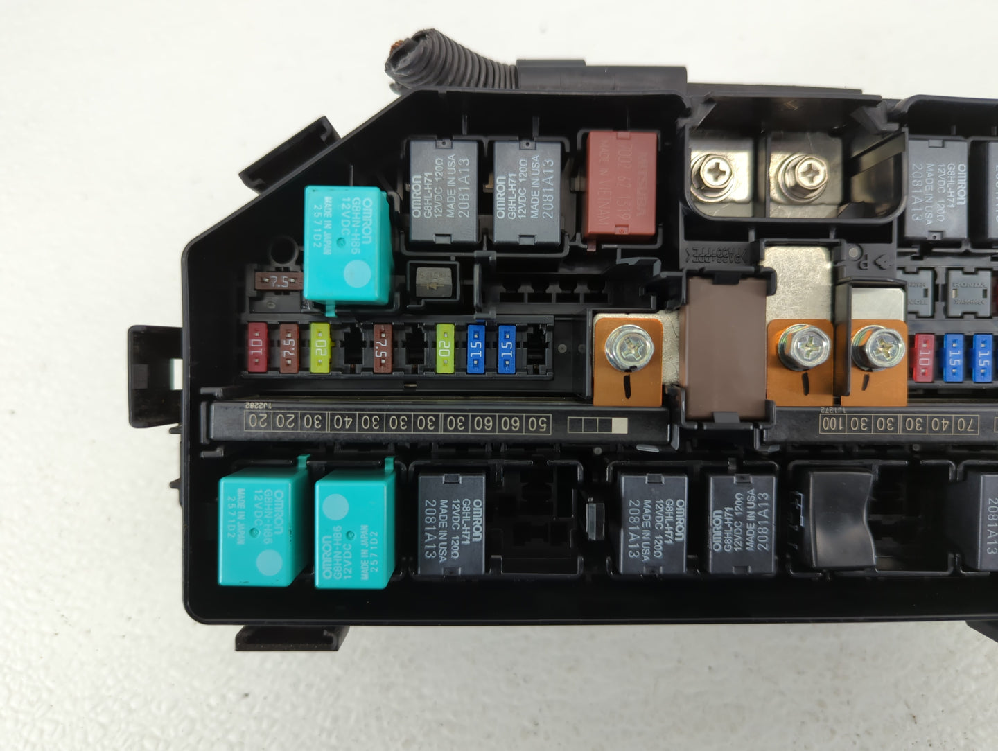 2012-2015 Honda Civic Fusebox Fuse Box Panel Relay Module P/N:TR0 A012 A0 Fits Fits 2012 2013 2014 2015 OEM Used Auto Parts 