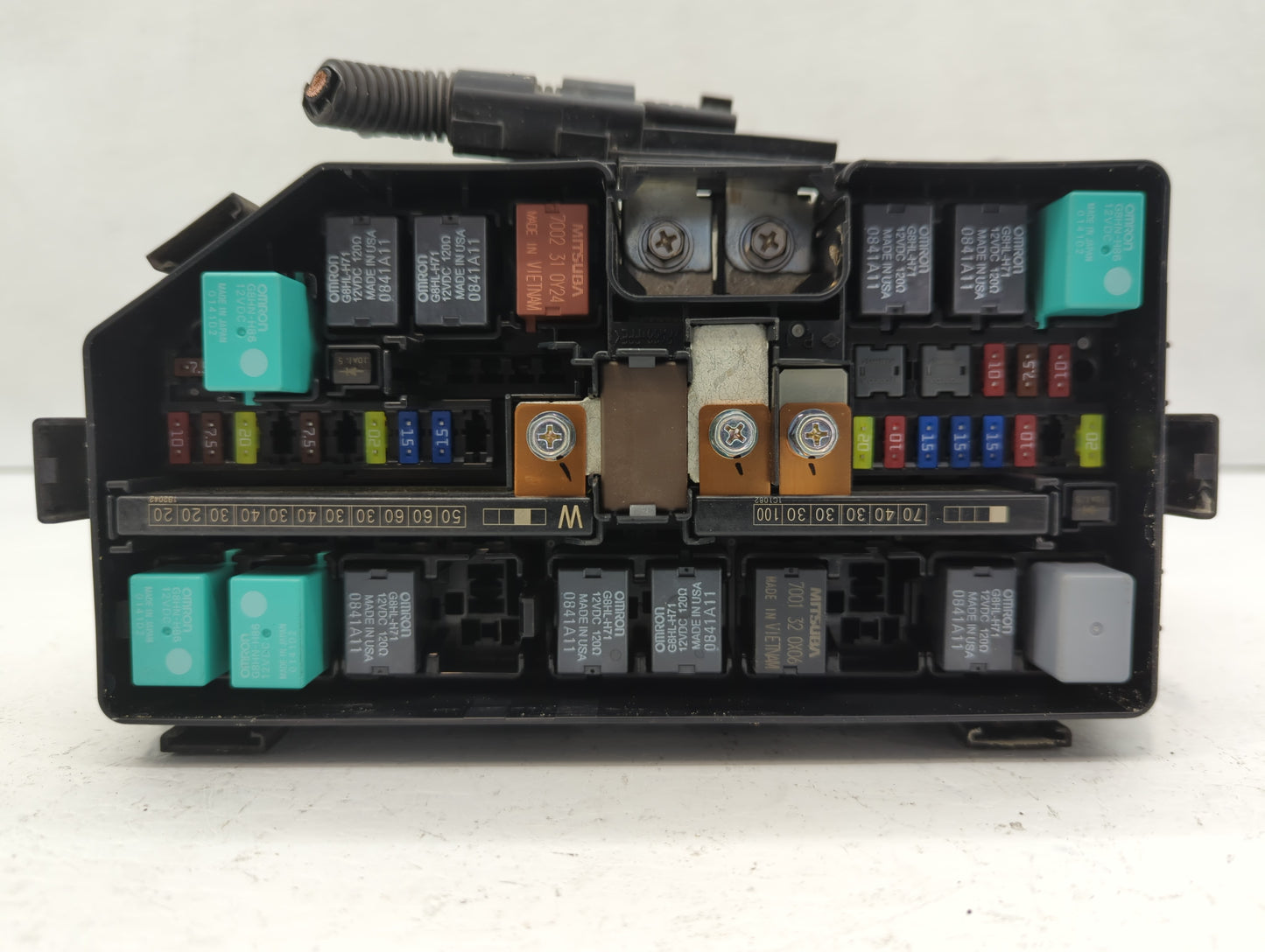 2012-2015 Honda Civic Fusebox Fuse Box Panel Relay Module P/N:PP-TD20 Fits Fits 2012 2013 2014 2015 OEM Used Auto Parts - Oe