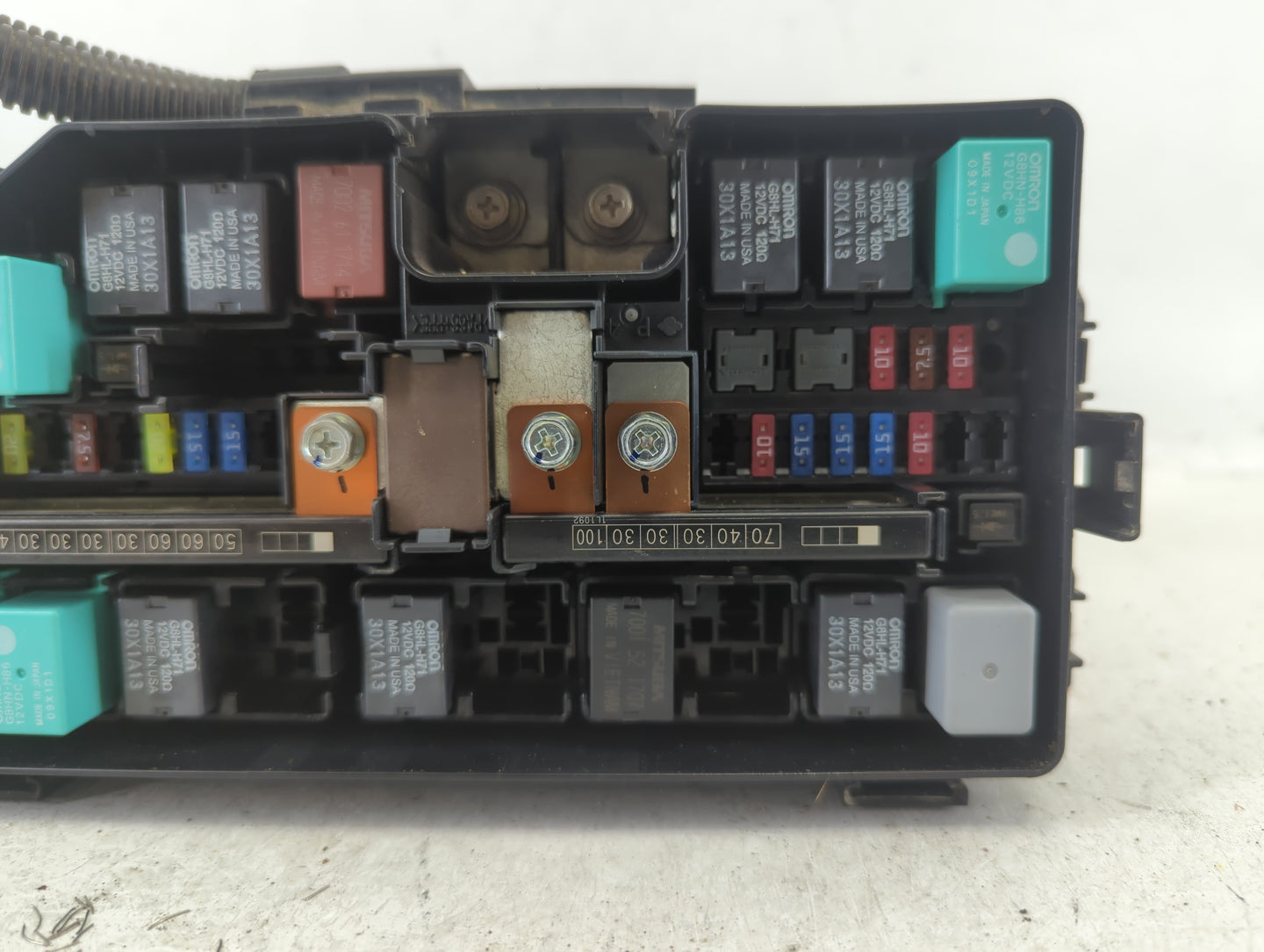 2012 Honda Civic Fusebox Fuse Box Panel Relay Module P/N:072R2057TW TR0 A012 A0 Fits OEM Used Auto Parts - Oemusedautoparts1