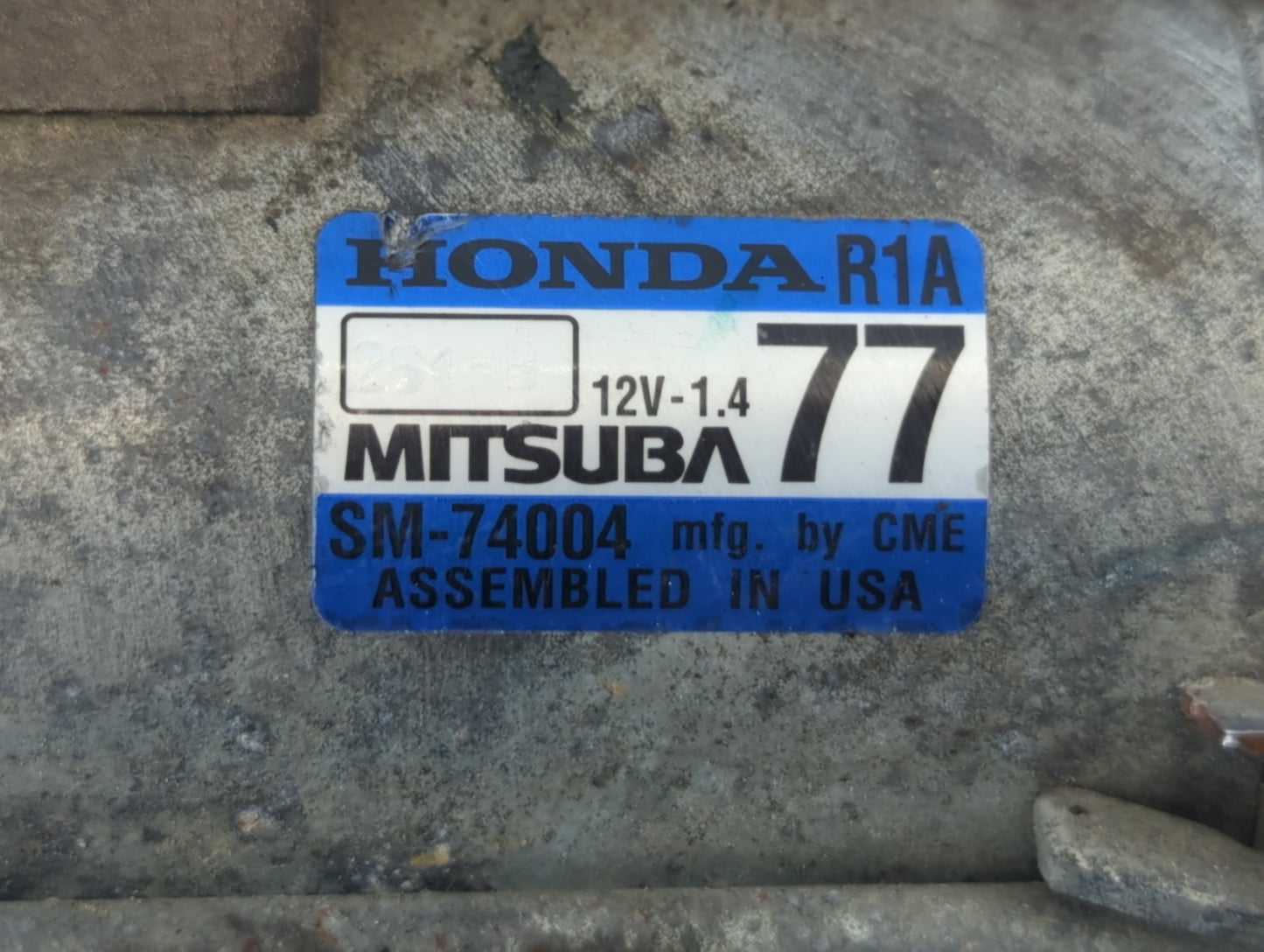 2013-2015 Honda Civic Car Starter Motor Solenoid OEM P/N:SM-74004 Fits Fits 2013 2014 2015 2016 2017 2018 2019 2020 2021 202
