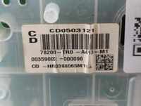 2012-2013 Honda Civic Instrument Cluster Speedometer Gauges P/N:78200-TR0-A413-M1 Fits Fits 2012 2013 OEM Used Auto Parts - 