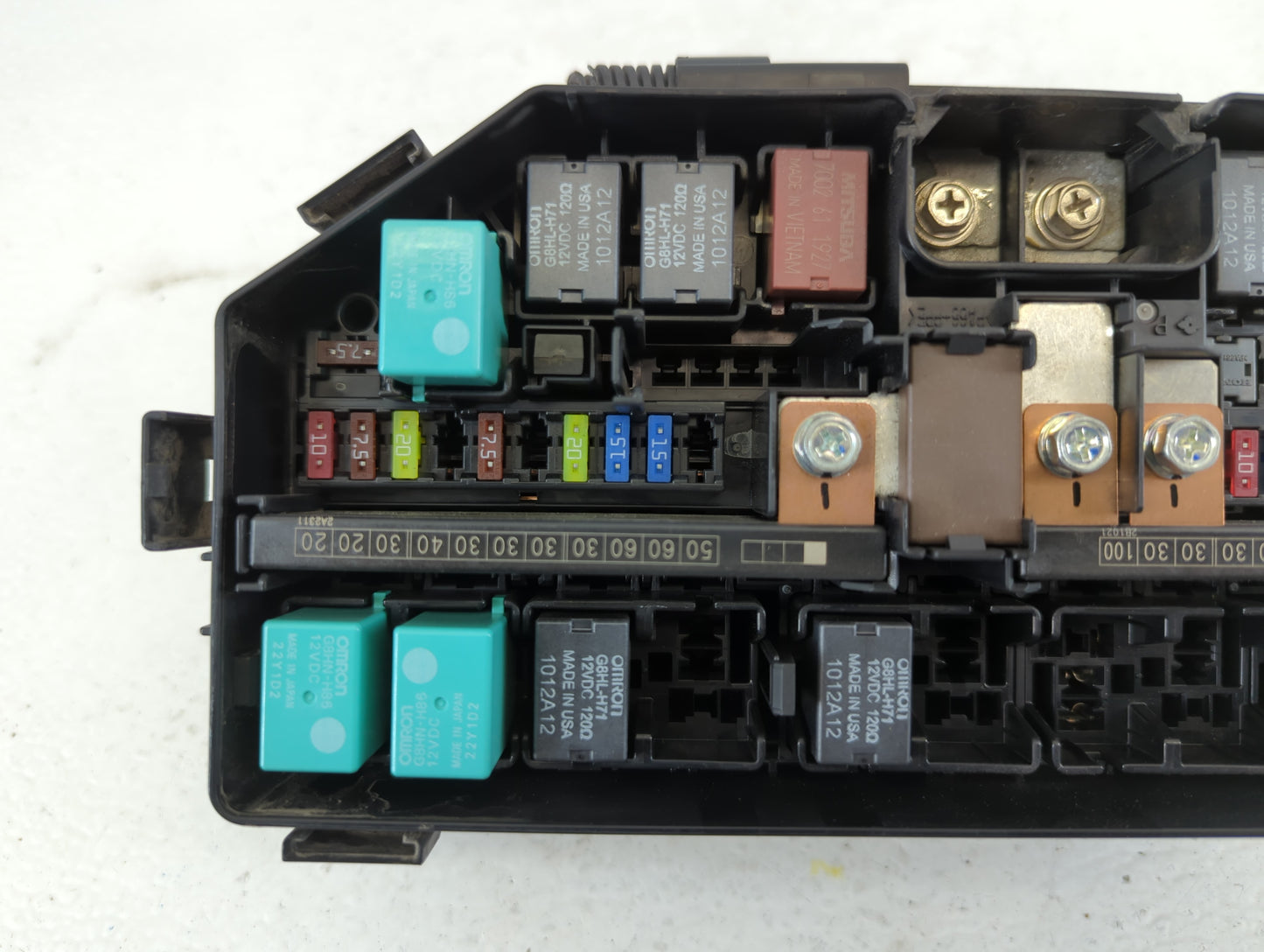 2012 Honda Civic Fusebox Fuse Box Panel Relay Module P/N:072R20719E TR0 A012 A0 Fits OEM Used Auto Parts - Oemusedautoparts1