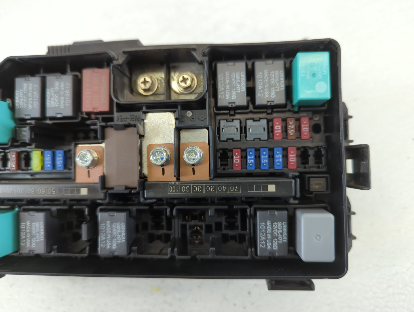 2012 Honda Civic Fusebox Fuse Box Panel Relay Module P/N:072R20719E TR0 A012 A0 Fits OEM Used Auto Parts - Oemusedautoparts1
