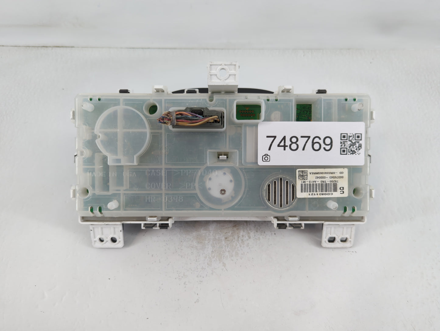 2012-2015 Honda Civic Instrument Cluster Speedometer Gauges P/N:78200-TR0-A413-M1 Fits Fits 2012 2013 2014 2015 OEM Used Aut