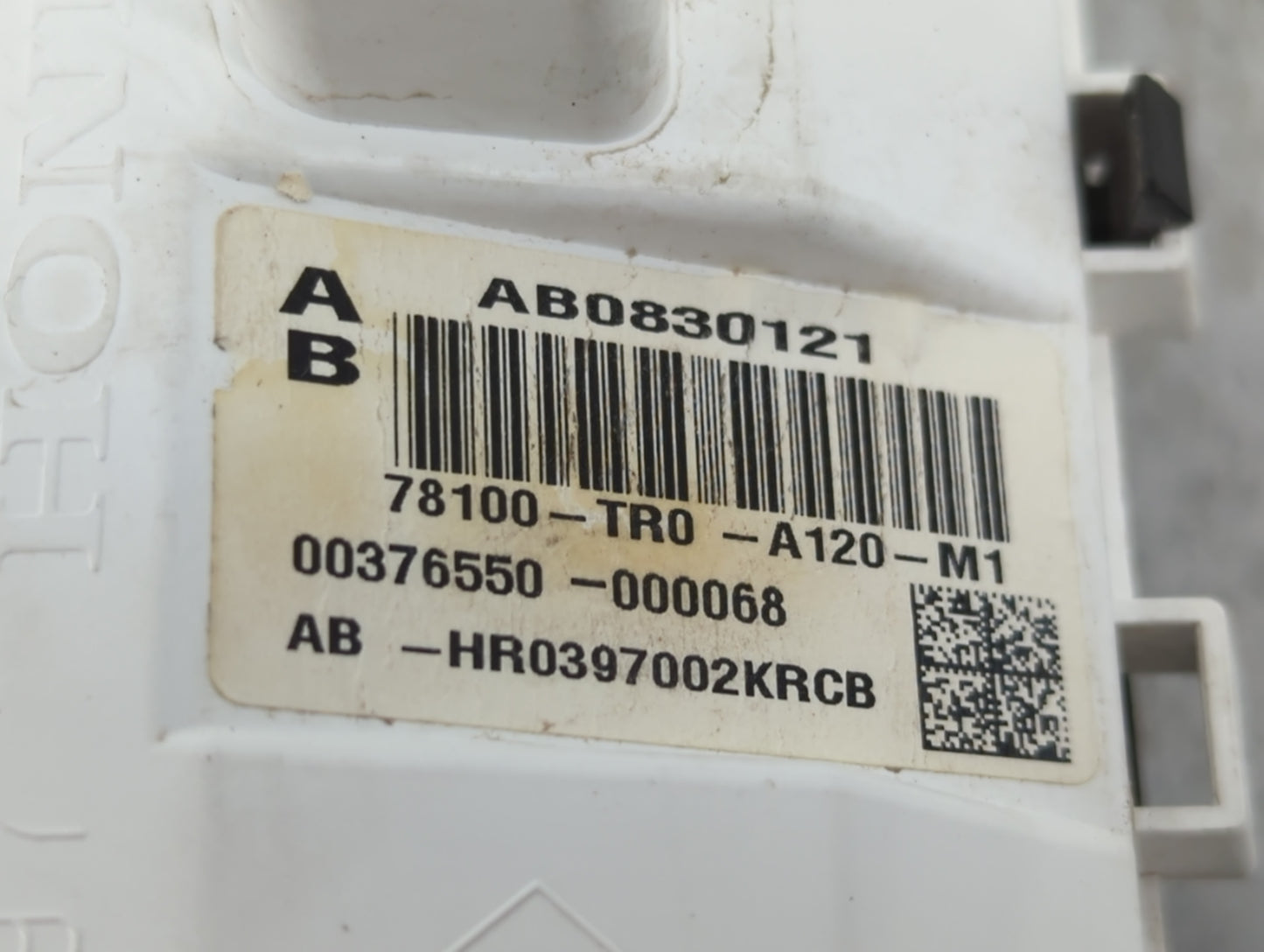 2012-2015 Honda Civic Instrument Cluster Speedometer Gauges P/N:78100-TR0-A120-M1 AB0830121 Fits Fits 2012 2013 2014 2015 OE