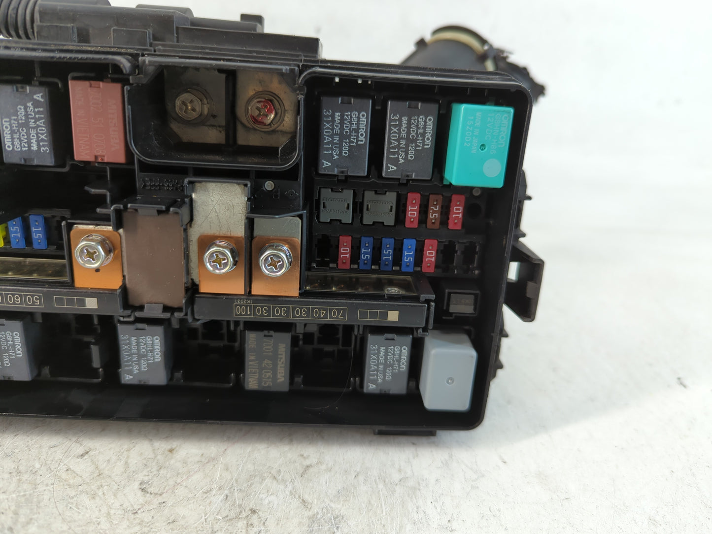 2012-2015 Honda Civic Fusebox Fuse Box Panel Relay Module P/N:072R10064R 101227 TR0 A012 A0 Fits Fits 2012 2013 2014 2015 OE