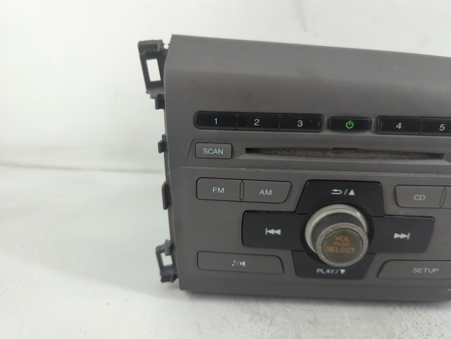 2012 Honda Civic Radio AM FM Cd Player Receiver Replacement P/N:39100-TR0-A315-M1 Fits OEM Used Auto Parts - Oemusedautopart