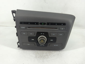 compare product 2012 Honda Civic Radio AM FM Cd Player Receiver Replacement P/N:39100-TR0-A315-M1 Fits OEM Used Auto Parts
