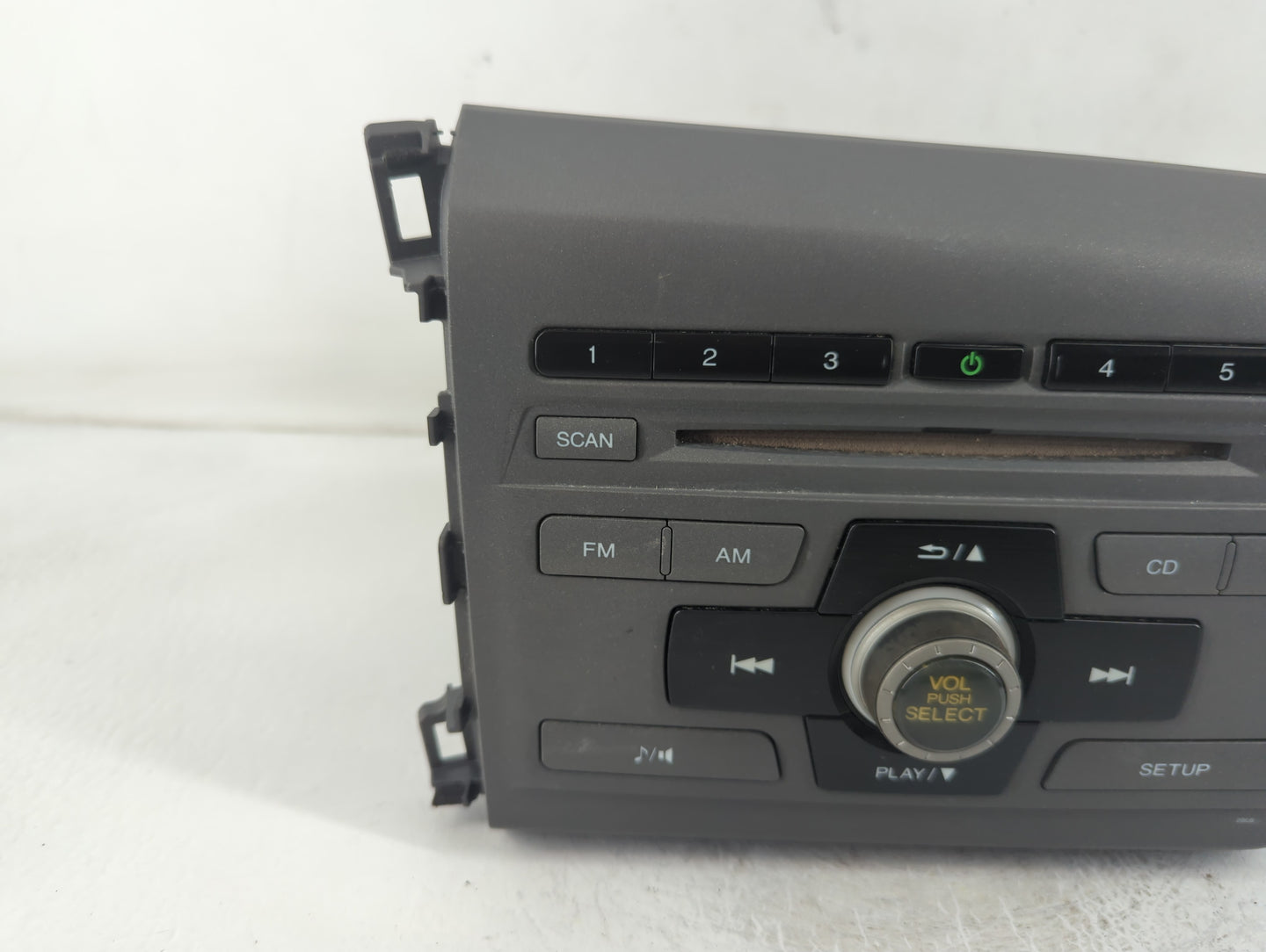 2012 Honda Civic Radio AM FM Cd Player Receiver Replacement P/N:39100-TR0-A315-M1 Fits OEM Used Auto Parts - Oemusedautopart
