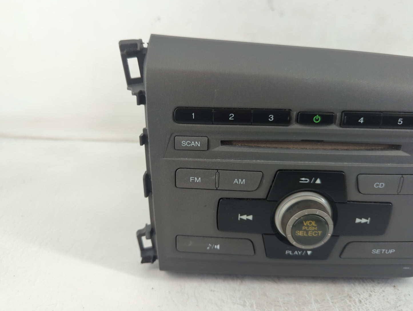 2012 Honda Civic Radio AM FM Cd Player Receiver Replacement P/N:39100-TR0-A315-M1 Fits OEM Used Auto Parts - Oemusedautopart