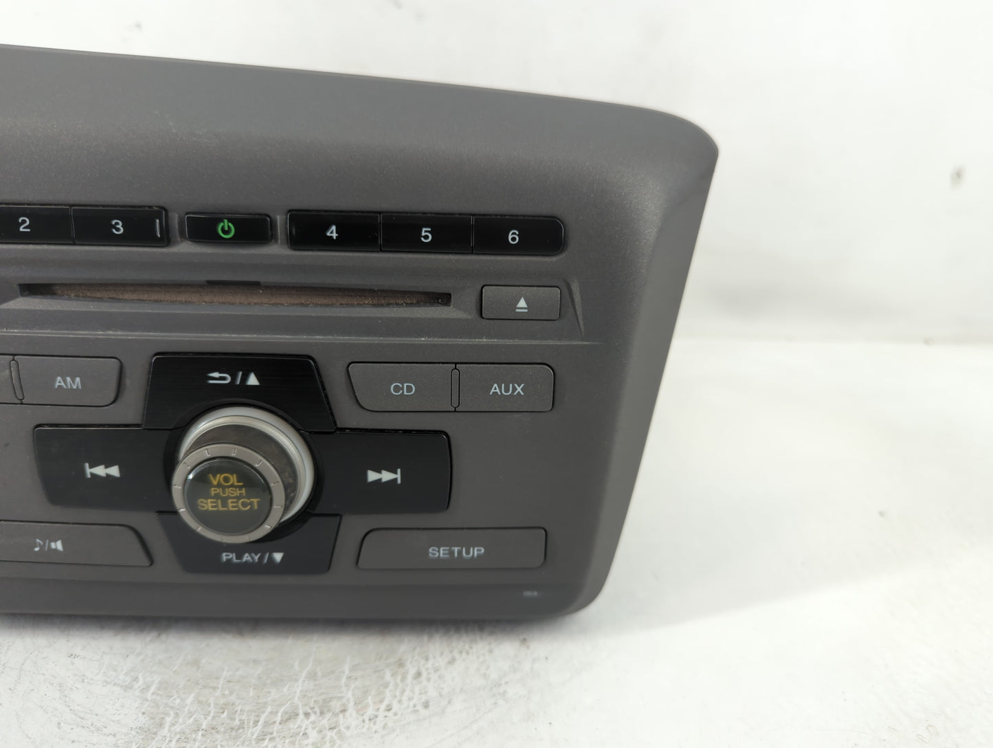 2012 Honda Civic Radio AM FM Cd Player Receiver Replacement P/N:39100-TR0-A315-M1 Fits OEM Used Auto Parts - Oemusedautopart