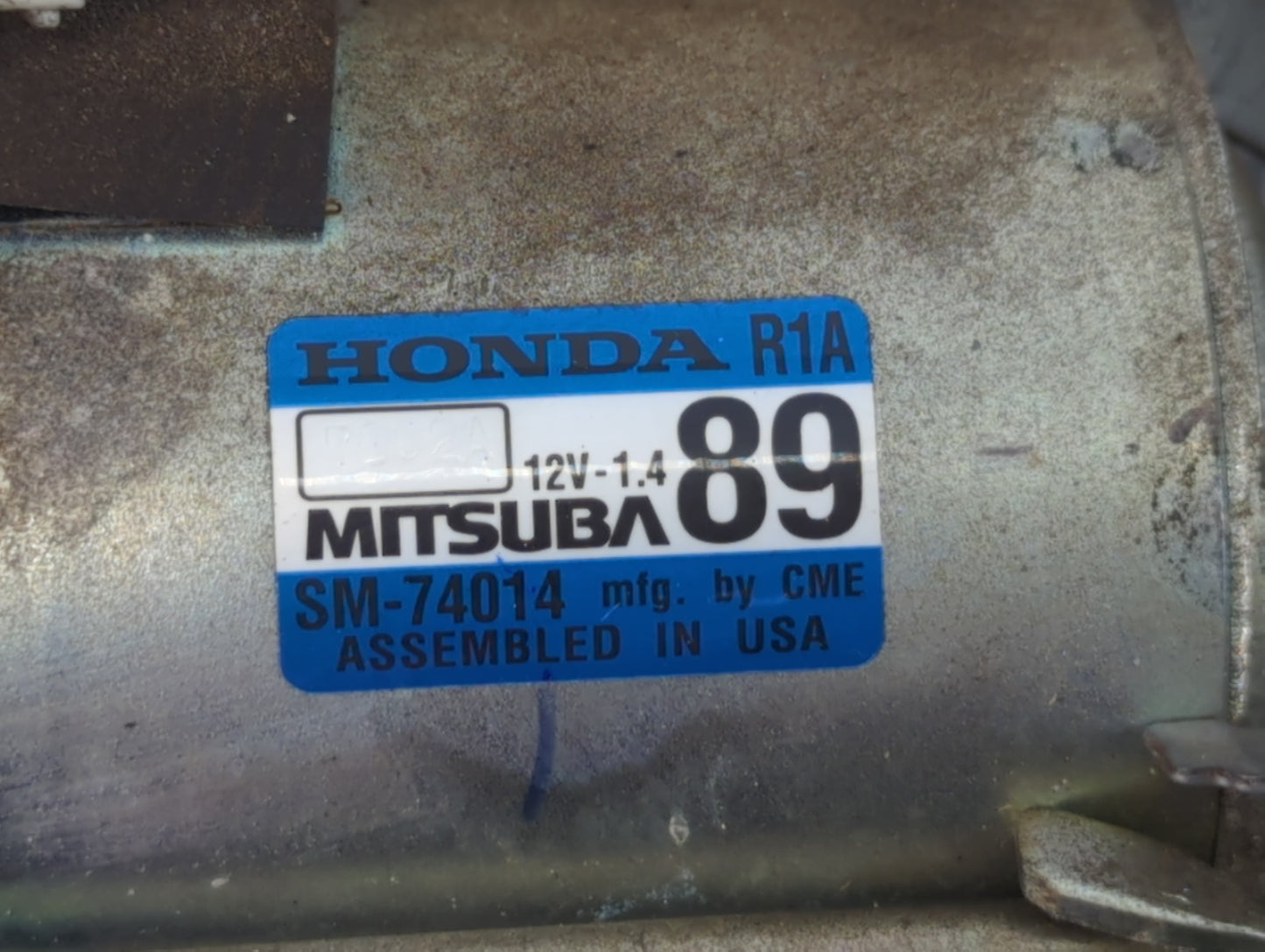 2013-2015 Honda Civic Car Starter Motor Solenoid OEM P/N:SM-74014 Fits Fits 2013 2014 2015 2016 2017 2018 2019 2020 2021 202