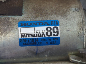 2013-2015 Honda Civic Car Starter Motor Solenoid OEM P/N:SM-74014 Fits Fits 2013 2014 2015 2016 2017 2018 2019 2020 2021 2022 OEM Used Auto Parts