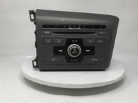2012 Honda Civic Radio AM FM Cd Player Receiver Replacement P/N:39100-TR0-A315-M1 Fits OEM Used Auto Parts - Oemusedautopart