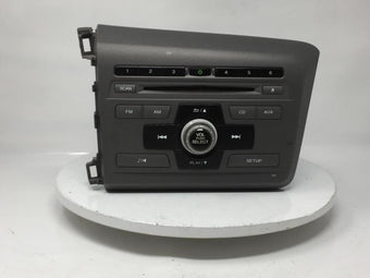 compare product 2012 Honda Civic Radio AM FM Cd Player Receiver Replacement P/N:39100-TR0-A315-M1 Fits OEM Used Auto Parts