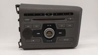 2012 Honda Civic Radio AM FM Cd Player Receiver Replacement P/N:39100-TR0-A315-M1 Fits OEM Used Auto Parts - Oemusedautopart