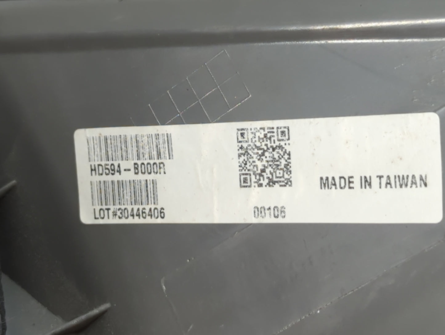 2012 Honda Civic Tail Light Assembly Passenger Right OEM P/N:30446406 HD594-B000R Fits OEM Used Auto Parts - Oemusedautopart