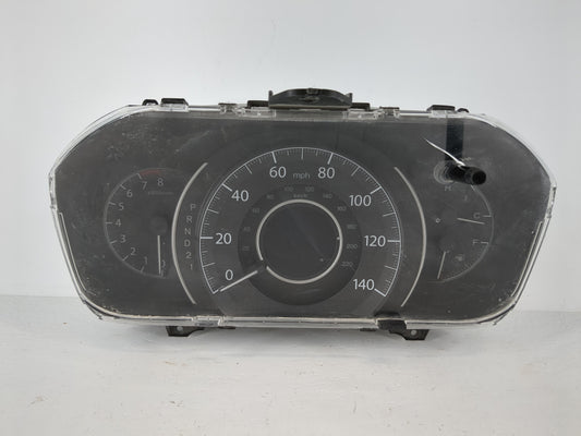 2012-2013 Honda Cr-V Instrument Cluster Speedometer Gauges P/N:78100-T0A-A312-M1 Fits Fits 2012 2013 OEM Used Auto Parts - O