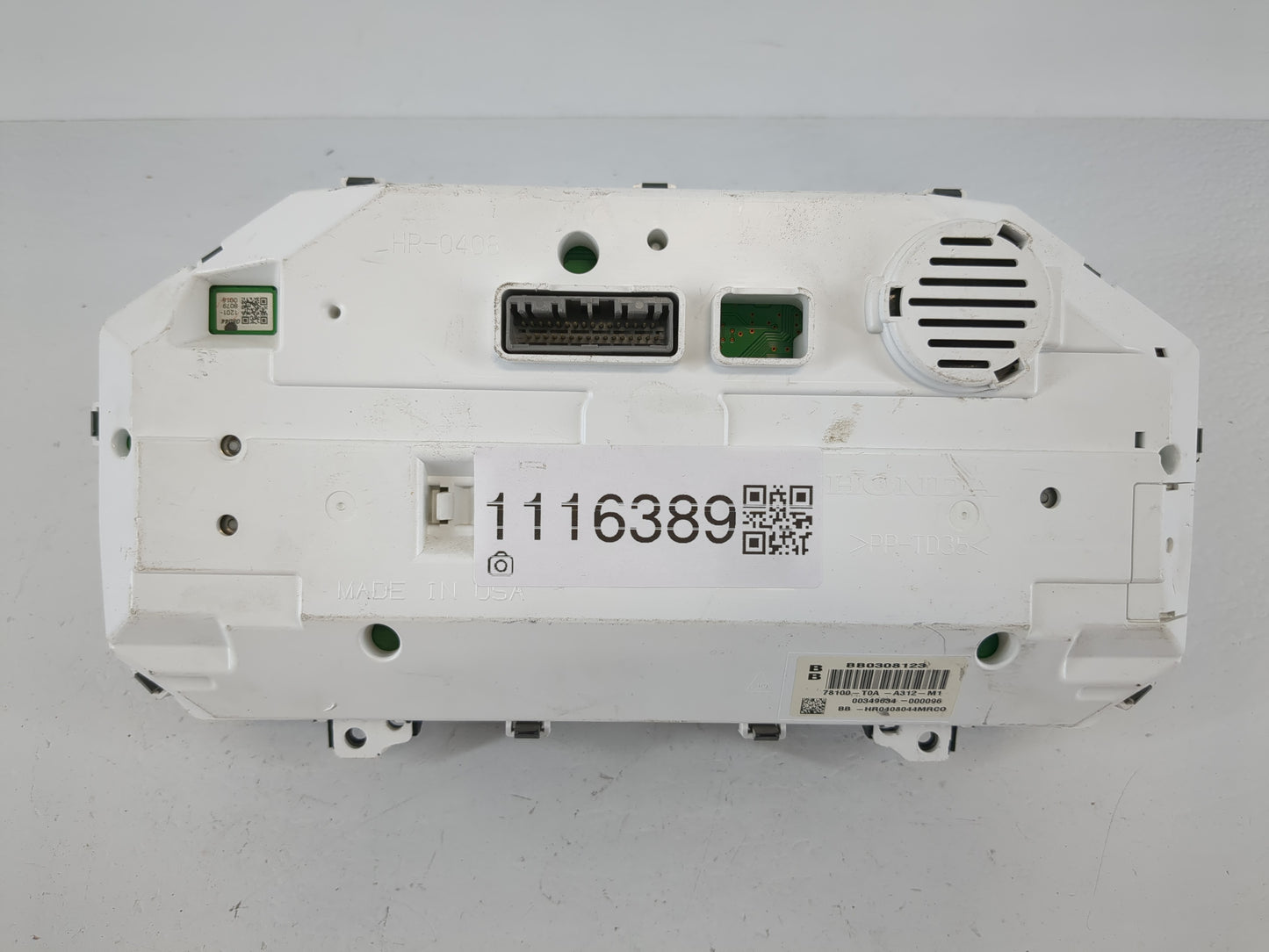 2012-2013 Honda Cr-V Instrument Cluster Speedometer Gauges P/N:78100-T0A-A312-M1 Fits Fits 2012 2013 OEM Used Auto Parts - O