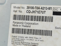 2012-2014 Honda Cr-V Radio AM FM Cd Player Receiver Replacement P/N:39100-T0A-A213-M1 Fits Fits 2012 2013 2014 OEM Used Auto