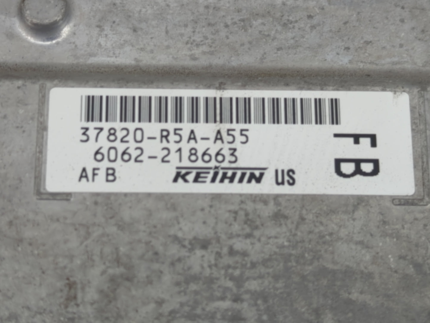 2012-2014 Honda Cr-V PCM Engine Control Computer ECU ECM PCU OEM P/N:37820-R5A-A55 Fits Fits 2012 2013 2014 OEM Used Auto Pa