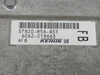 2012-2014 Honda Cr-V PCM Engine Control Computer ECU ECM PCU OEM P/N:37820-R5A-A55 Fits Fits 2012 2013 2014 OEM Used Auto Pa