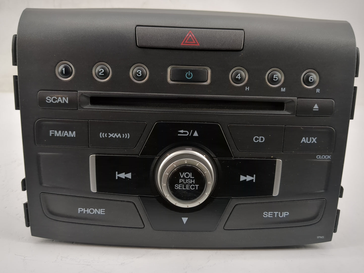 2012-2014 Honda Cr-V Radio AM FM Cd Player Receiver Replacement P/N:39100-T0A-A213-M1 Fits Fits 2012 2013 2014 OEM Used Auto