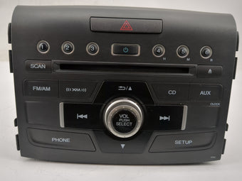 compare product 2012-2014 Honda Cr-V Radio AM FM Cd Player Receiver Replacement P/N:39100-T0A-A213-M1 Fits Fits 2012 2013 2014 OEM Used Auto Parts