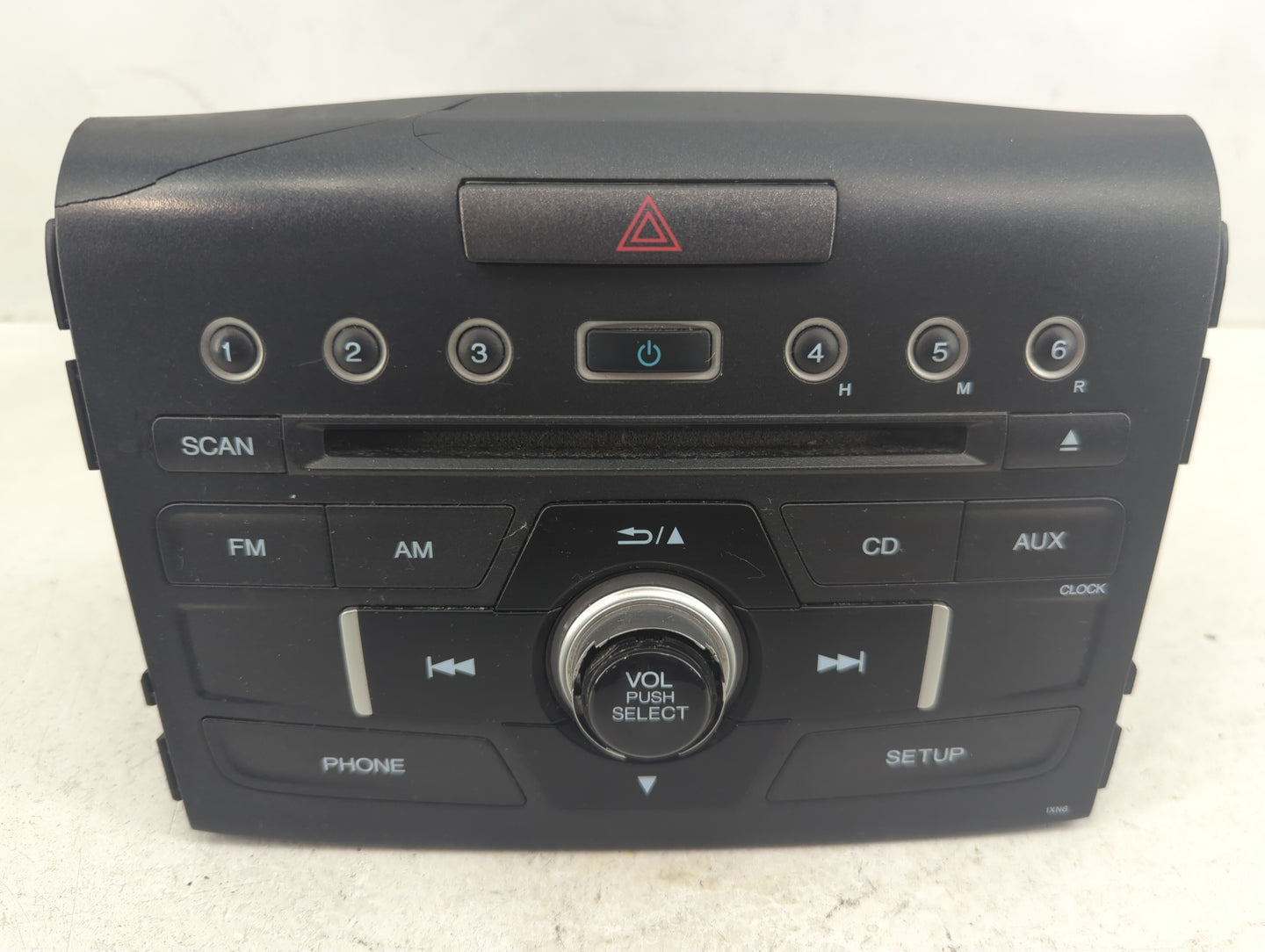 2012-2014 Honda Cr-V Radio AM FM Cd Player Receiver Replacement P/N:39100-T0A-A113-M1 Fits Fits 2012 2013 2014 OEM Used Auto