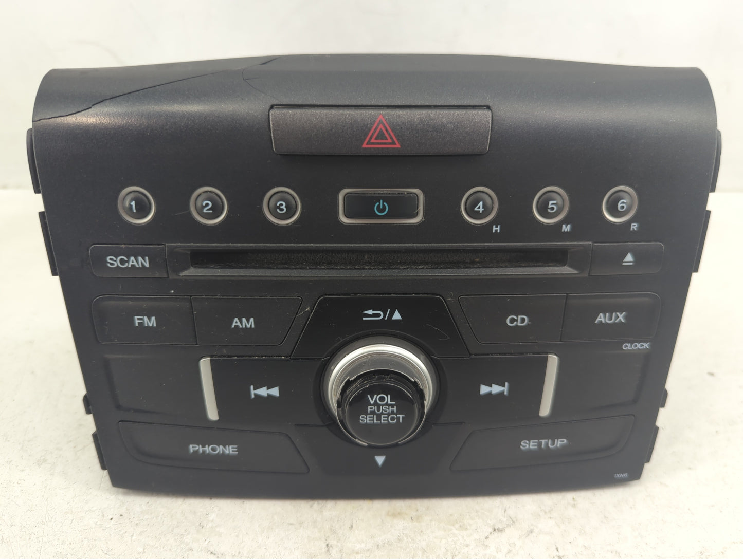 2012-2014 Honda Cr-V Radio AM FM Cd Player Receiver Replacement P/N:39100-T0A-A113-M1 Fits Fits 2012 2013 2014 OEM Used Auto
