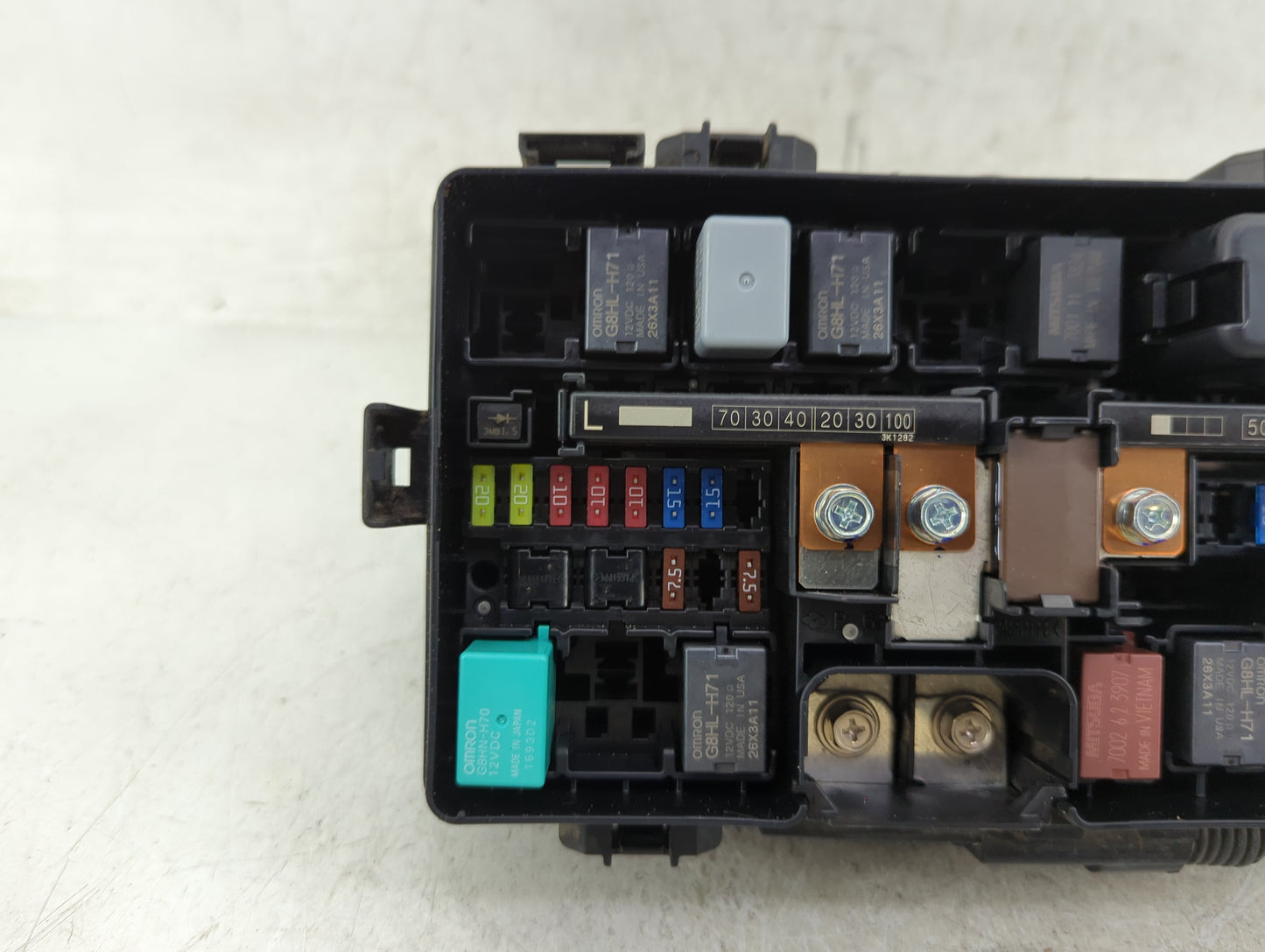 2012-2014 Honda Cr-V Fusebox Fuse Box Panel Relay Module P/N:191R100MEM T0A A011 A0 Fits Fits 2012 2013 2014 OEM Used Auto P