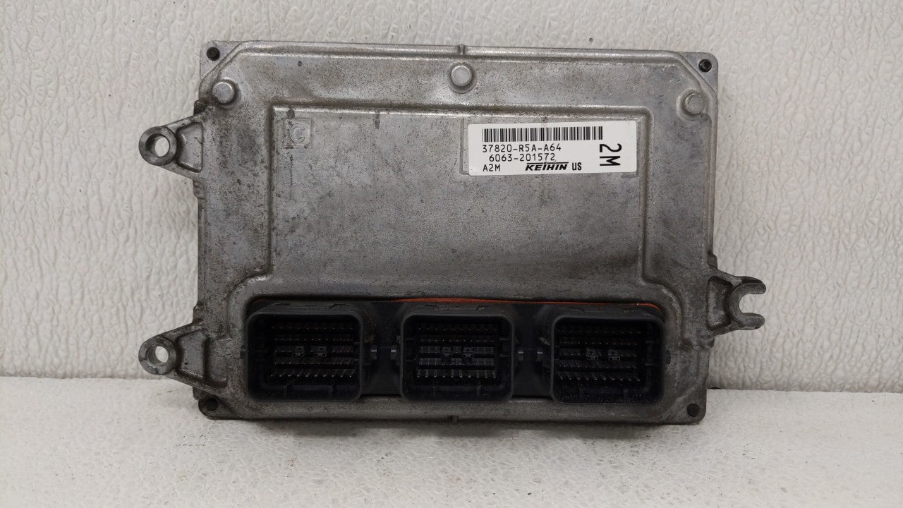 2012-2014 Honda Cr-V PCM Engine Control Computer ECU ECM PCU OEM P/N:37820-R5A-A66 37820-R5A-A64 Fits Fits 2012 2013 2014 OE