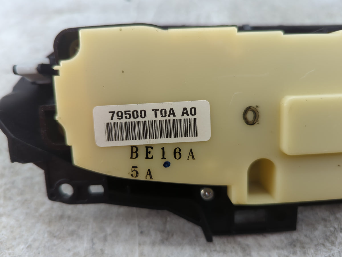 2012 Honda Cr-V Climate Control Module Temperature AC/Heater Replacement P/N:79500 T0A A0 Fits OEM Used Auto Parts - Oemused