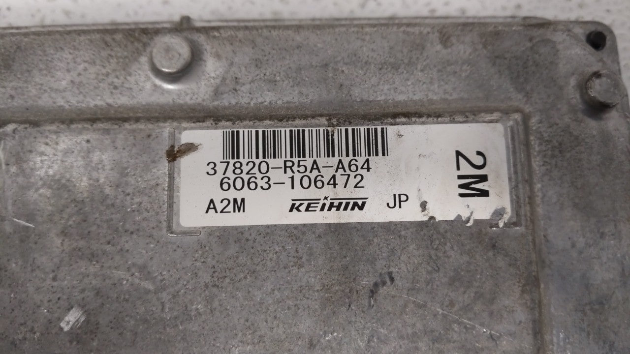 2012-2014 Honda Cr-V PCM Engine Control Computer ECU ECM PCU OEM P/N:37820-R5A-A66 37820-R5A-A64 Fits Fits 2012 2013 2014 OE
