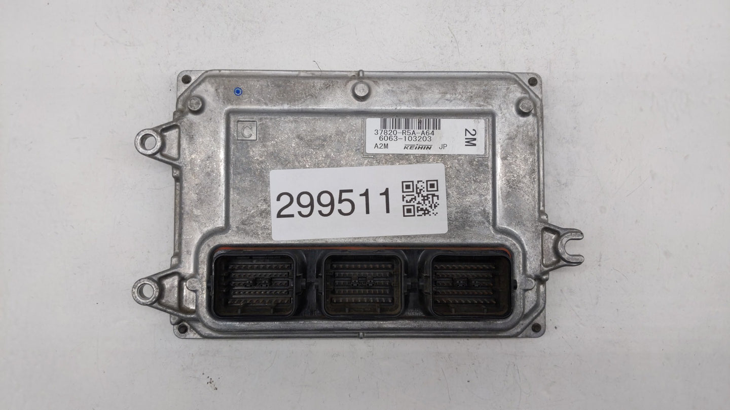 2012-2014 Honda Cr-V PCM Engine Control Computer ECU ECM PCU OEM P/N:37820-R5A-A66 37820-R5A-A64 Fits Fits 2012 2013 2014 OE