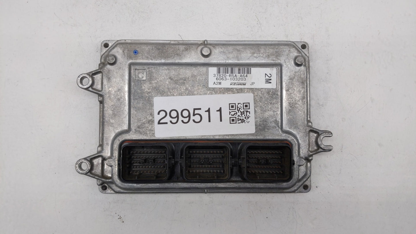 2012-2014 Honda Cr-V PCM Engine Control Computer ECU ECM PCU OEM P/N:37820-R5A-A66 37820-R5A-A64 Fits Fits 2012 2013 2014 OE