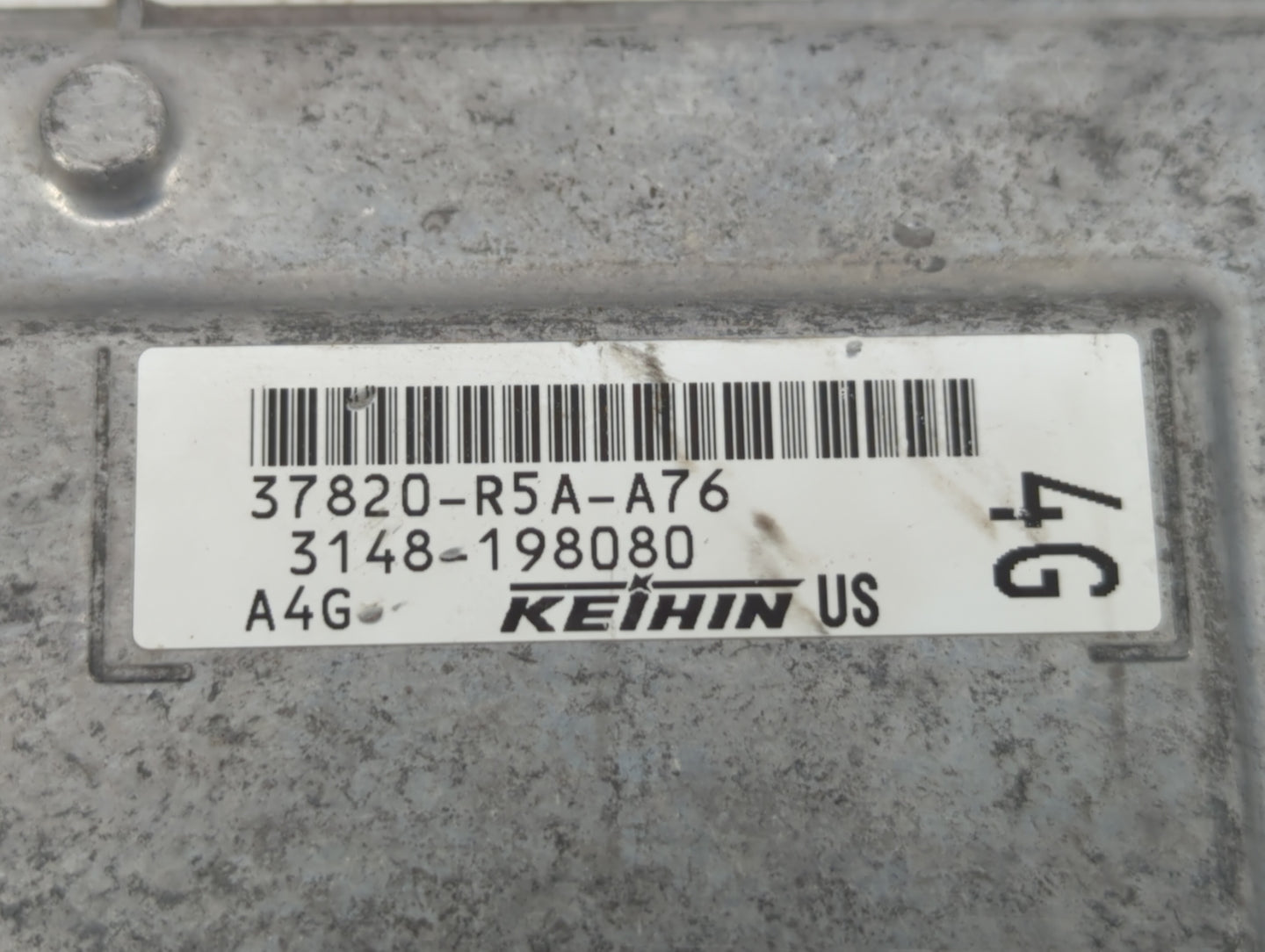 2012-2014 Honda Cr-V PCM Engine Control Computer ECU ECM PCU OEM P/N:37820-R5A-A73 37820-R5A-A76 Fits Fits 2012 2013 2014 OE