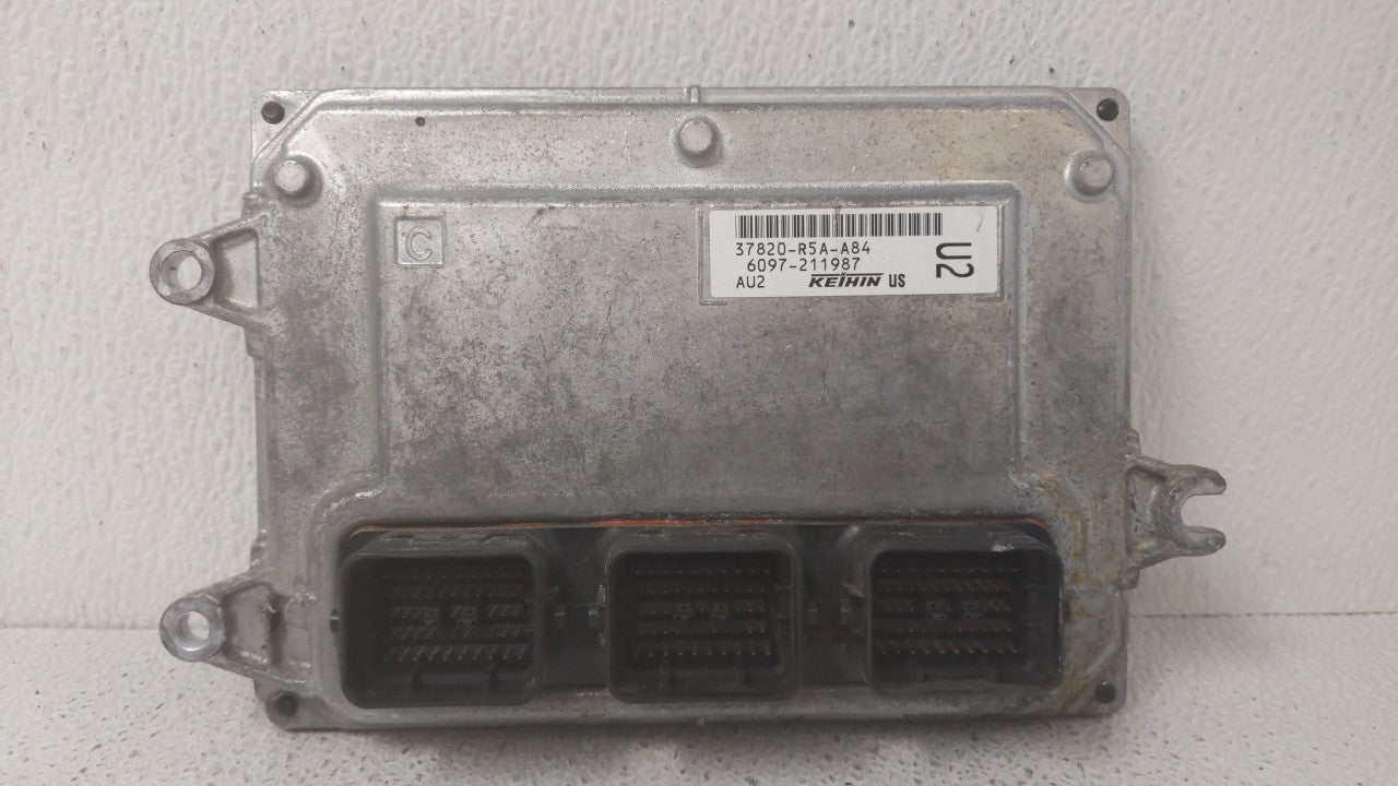 2012-2014 Honda Cr-V PCM Engine Control Computer ECU ECM PCU OEM P/N:37820-R5A-A86 37820-R5A-A85 Fits Fits 2012 2013 2014 OE